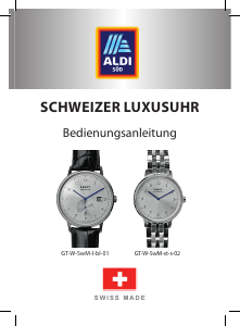 Bedienungsanleitung Lexor GT-W-SwM-st-s-02 Armbanduhr