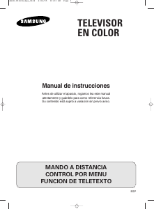 Manual de uso Samsung CB-14Y4T Televisor