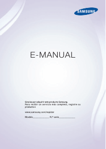 Manual de uso Samsung PS64F8500SL Televisor de plasma