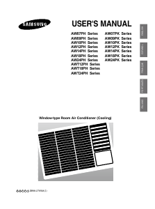 Handleiding Samsung AW18PKB Airconditioner