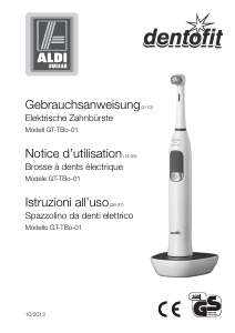 Mode d’emploi Dentofit GT-TBo-01 Brosse à dents électrique