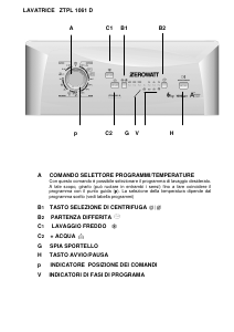 Manuale Zerowatt ZTPL 1061D/1-30 Lavatrice