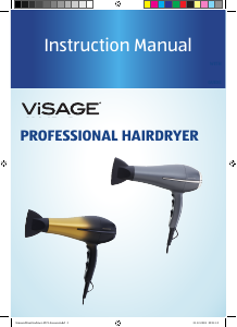 Manual Visage GT-HDp-06-UK Hair Dryer