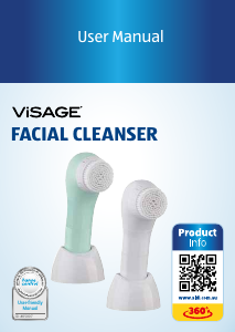 Manual Visage GT-FCv-02 Facial Cleansing Brush