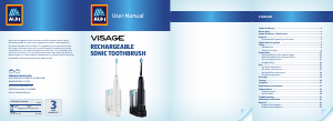 Manual Visage GT-TBS-05-UK Electric Toothbrush