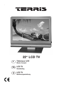 Handleiding TERRIS 2292 LCD televisie