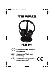 Handleiding TERRIS FKH 104 Koptelefoon