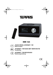 Handleiding TERRIS IWR 124 Wekkerradio