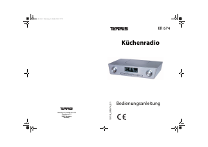 Bedienungsanleitung TERRIS KR 674 Radio