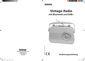 Bedienungsanleitung TERRIS VDR 692 Radio