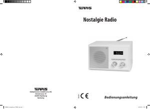 Bedienungsanleitung TERRIS NR 684 Radio