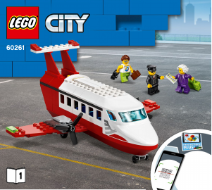 Návod Lego set 60261 City Centrálne letisko