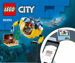 Návod Lego set 60263 City Oceánska miniponorka