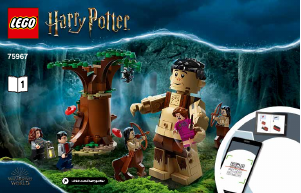 Bruksanvisning Lego set 75967 Harry Potter Uffert får gjennomgå i Den forbudte skogen