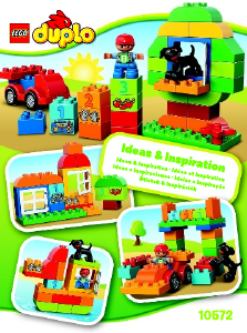 Manuale Lego set 10572 Duplo Scatola costruzioni Tutto-in-Uno