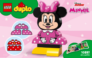 Mode d’emploi Lego set 10897 Duplo Ma première Minnie à construire