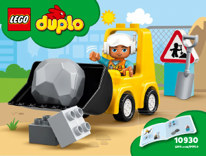 Priručnik Lego set 10930 Duplo Buldožer