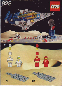 Handleiding Lego set 928 Space Galactische verkenner