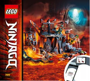 Mode d’emploi Lego set 71717 Ninjago Le donjon du Crâne