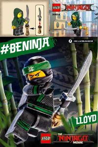 Manuál Lego set 30609 Ninjago Lloyd Minifigurka
