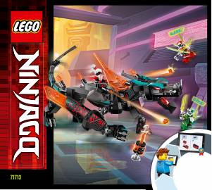 Használati útmutató Lego set 71713 Ninjago Birodalmi sárkány