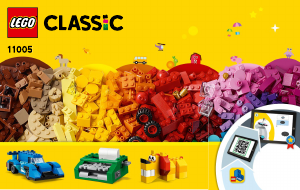 Vadovas Lego set 11005 Classic Kūrybiškos pramogos