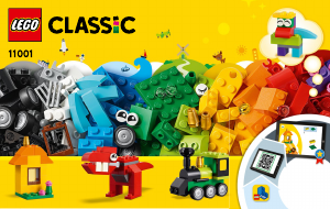 Käyttöohje Lego set 11001 Classic Palikoita ja ideoita