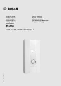 Manual Bosch TR5000 11/13 EB Boiler