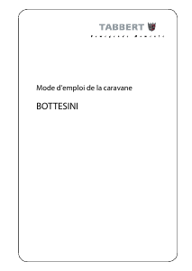 Mode d’emploi Tabbert Bottesini 515 (2015) Caravane