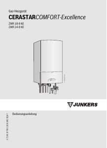 Bedienungsanleitung Junkers ZWR 18-8 KE 21 CerastarComfort-Excellence Zentralheizungskessel