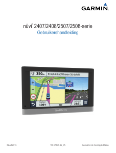 Handleiding Garmin nuvi 2547LM Navigatiesysteem