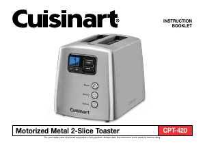 Handleiding Cuisinart CPT-420 Broodrooster