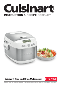 Manual Cuisinart FRC-1000 Rice Cooker