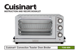 Manual Cuisinart TOB-60N1 Oven