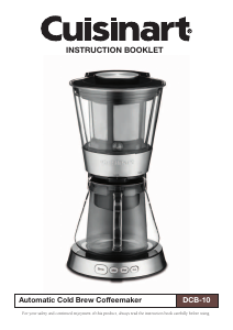 Manual Cuisinart DCB-10 Coffee Machine