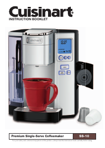 Manual de uso Cuisinart SS-10 Máquina de café