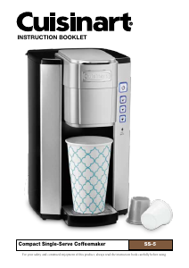 Manual Cuisinart SS-5 Coffee Machine