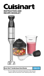 Manual de uso Cuisinart CSB-179 Batidora de mano