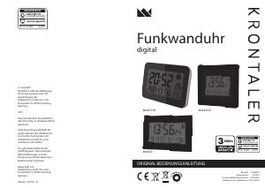 Bedienungsanleitung Krontaler 19-5698 Uhr