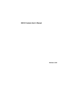 Manual Dahua HAC-HUM1220G-B-P IP Camera