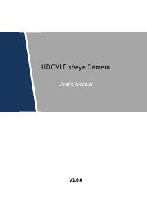 Handleiding Dahua HAC-EW2501 IP camera