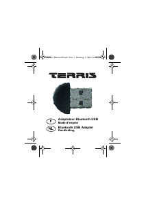 Mode d’emploi TERRIS K-102 Adaptateur bluetooth