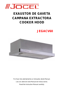 Manual de uso Jocel JEGACV60 Campana extractora