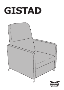 Manual IKEA GISTAD Armchair