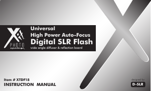 Manual Xit XTDF18UNV Flash