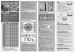 Manual Echowell DC_100 Dartboard