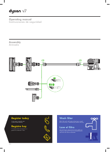 Manual Dyson V7 Absolute Vacuum Cleaner