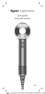 Manual Dyson HD01 Supersonic Hair Dryer