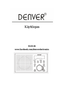 Käyttöohje Denver DAB-46 Radio