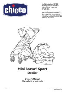 Manual de uso Chicco Mini Bravo Sport Cochecito